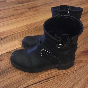 Tory burch biker boots