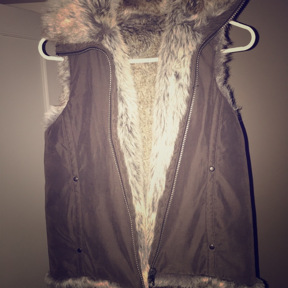 Reversible Fur Vest