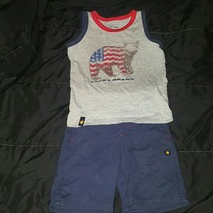 Lucky Brand shorts set