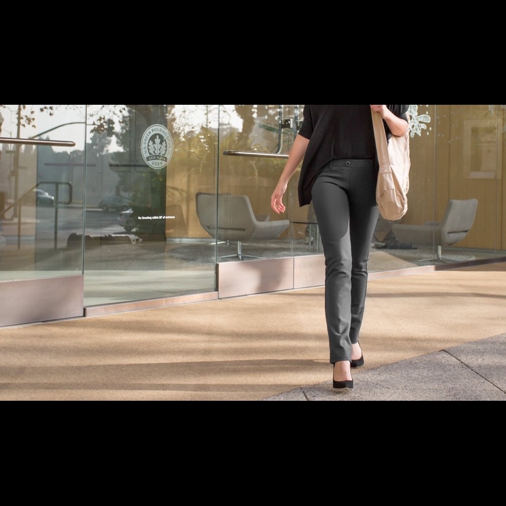 BetaBrand grey yoga dress pants