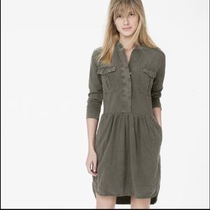 James Perse Linen Utility Dress