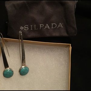 Silpada Swan Dive earrings
