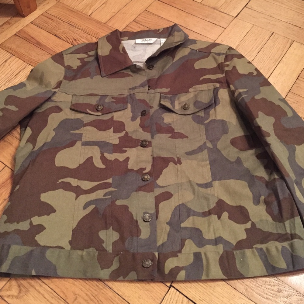 Camo Jean jacket