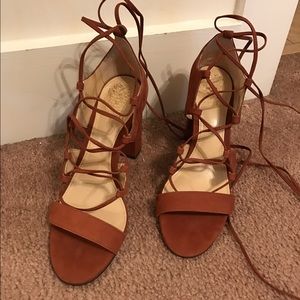 Brown Vince Camino heels