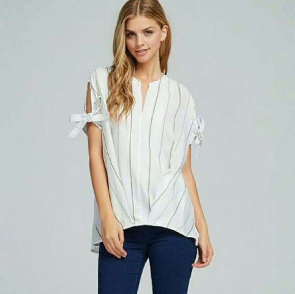 💥SALE!!!💥 Woven kimono style top - Picture 3 of 4