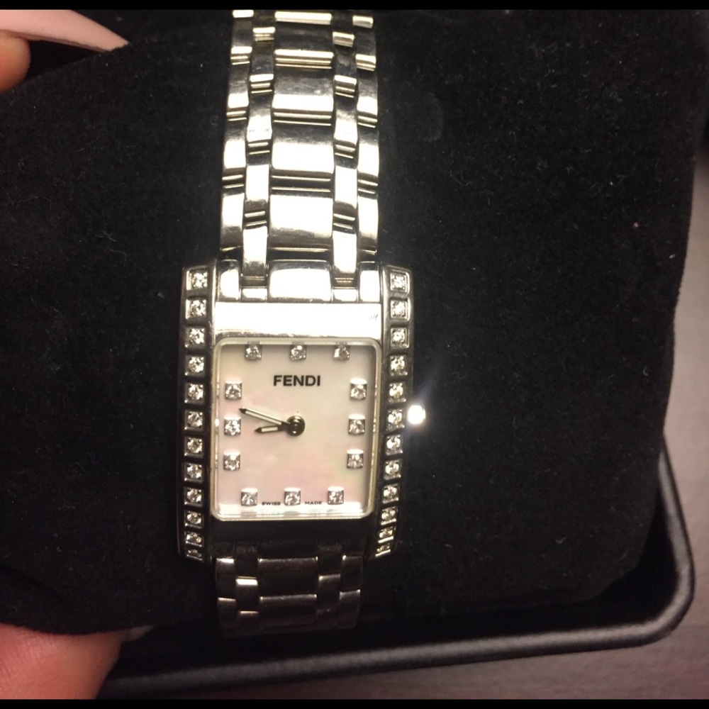 Fendi diamond watch