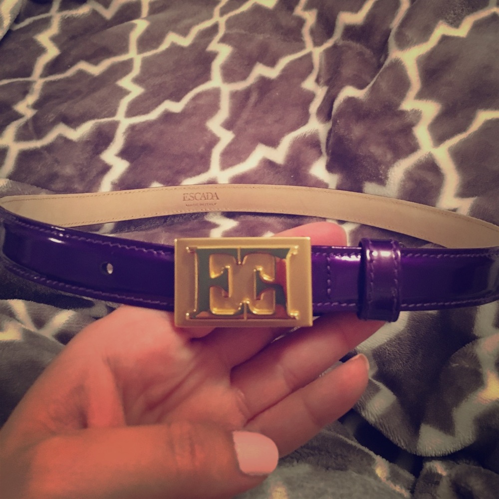 Vintage escada authentic waist  belt
