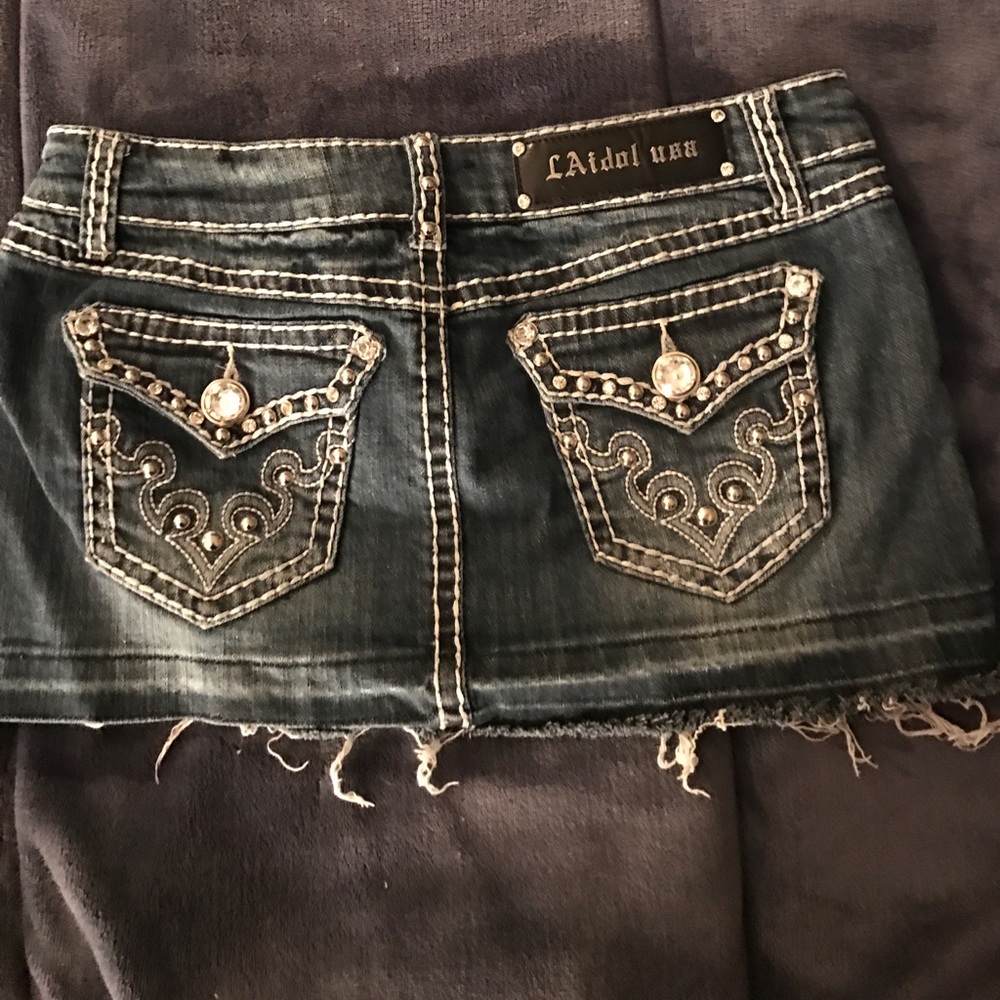 Jean skirt