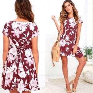 Lulu's Floral Dress