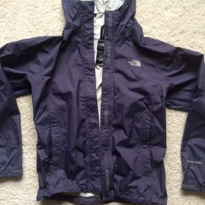 North Face purple rain jacket