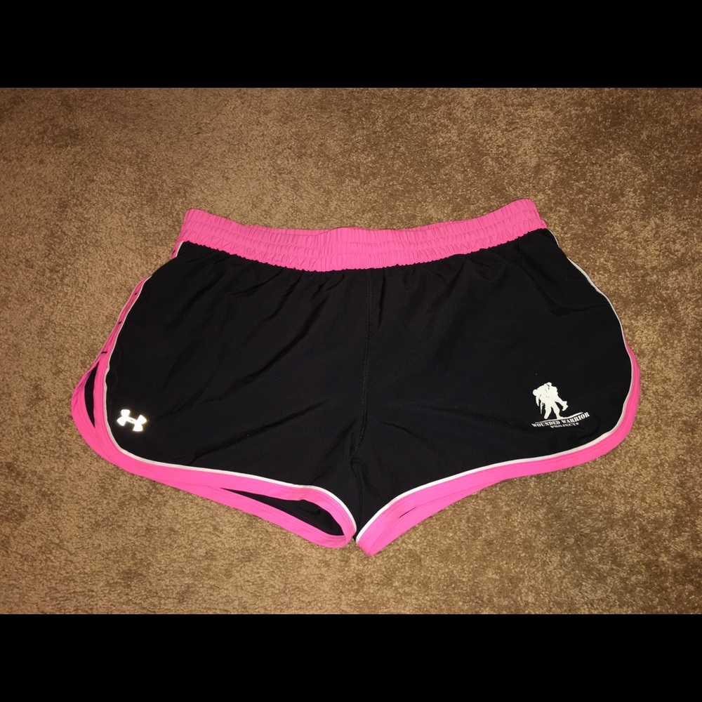Under Armour wounded warrior shorts Sz M