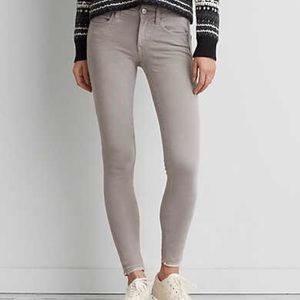 Grey American Eagle Jeggings