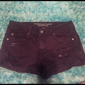 American Eagle Maroon shorts