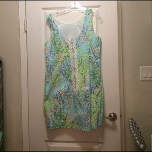 Lilly Pulitzer Cathy Shift in Blue Heaven