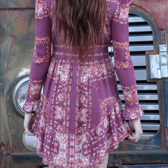Free people patterned dress - Picture 3 of 3