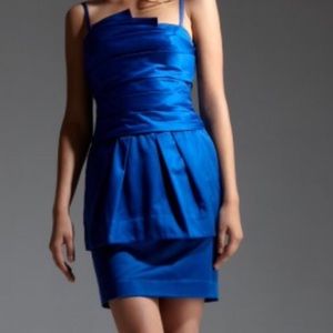 Blue BCBG MAXAZRIA dress
