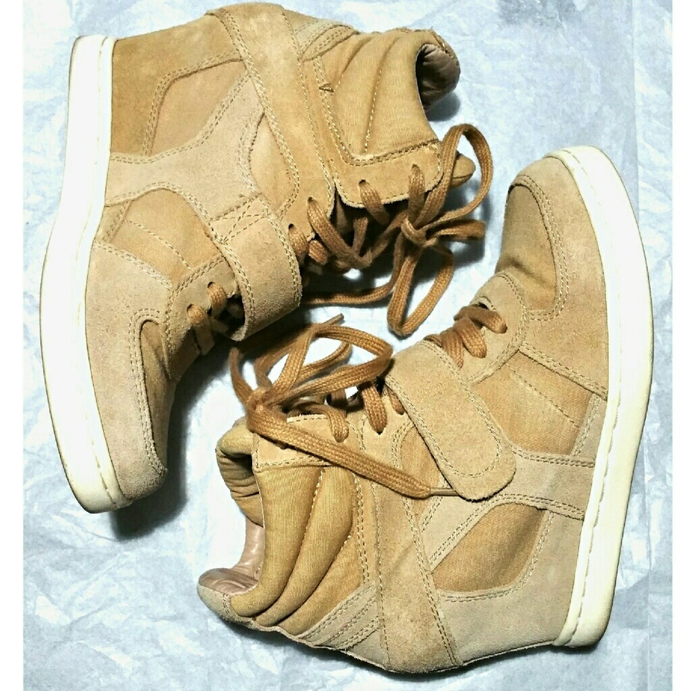 ASH (Fit Like size 8) Wedge Sneakers,  EUC