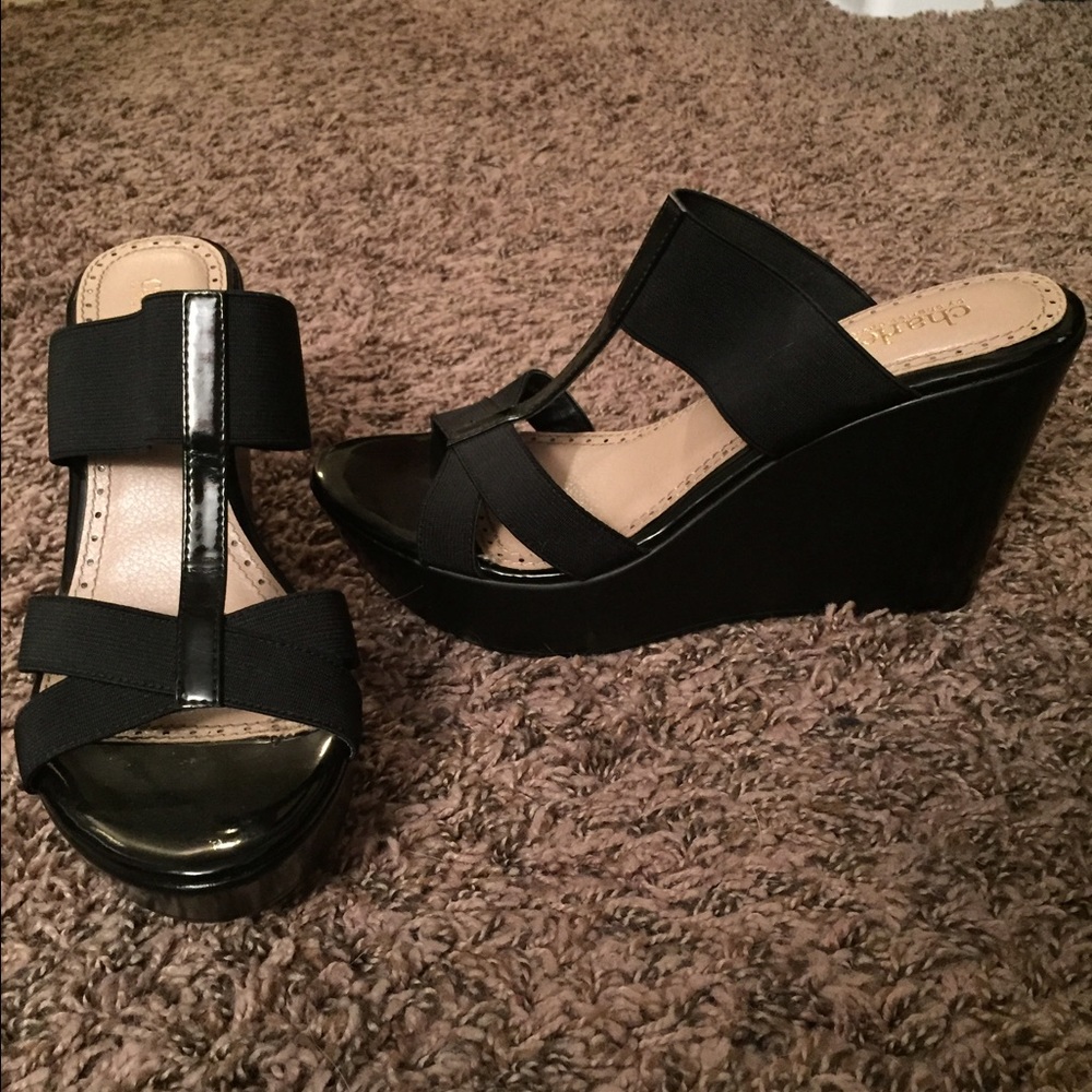 Charles by Charles David black wedges