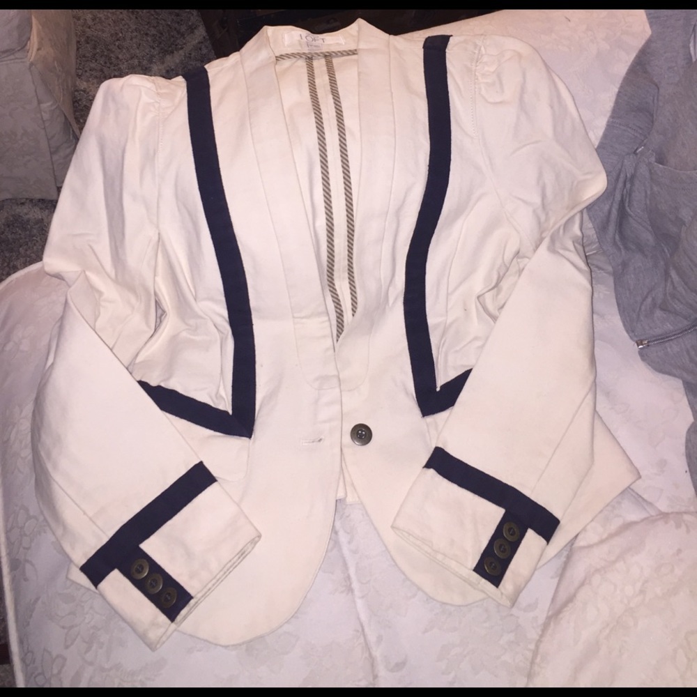 Cream loft blazer