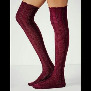Free People Thigh High Socks