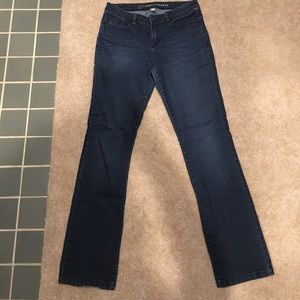 Lauren Conrad sz 10 dark straight leg jeans