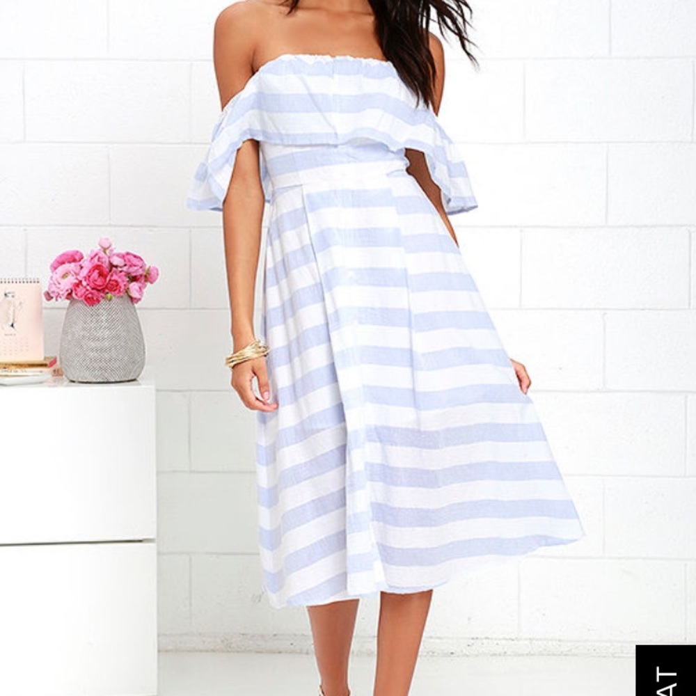 Lulus Transatlantic Voyage Dress