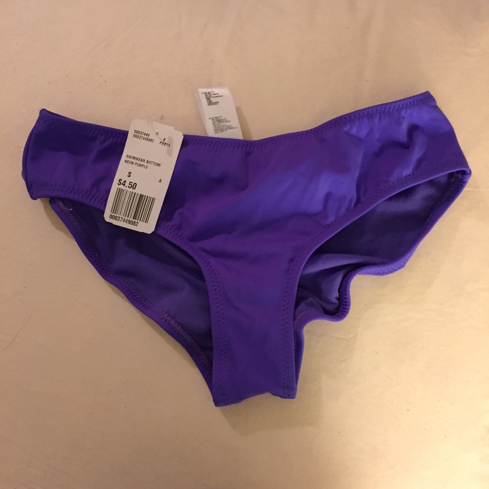 Neon purple Bikini bottoms