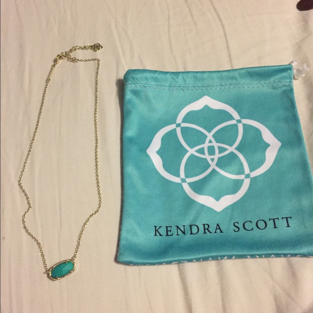 Kendra scott necklace with bag