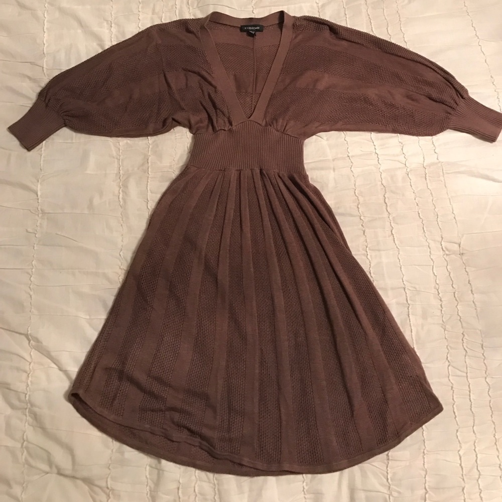 Bebe knit dress size XS