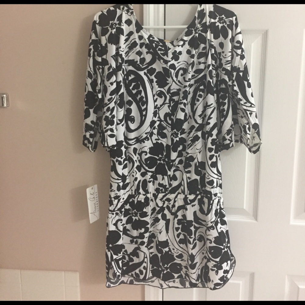Anne Cole Antigua Caftan Cover Up/Dress/Tunic - Picture 7 of 8