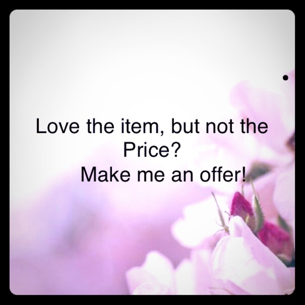 Make me an offer!