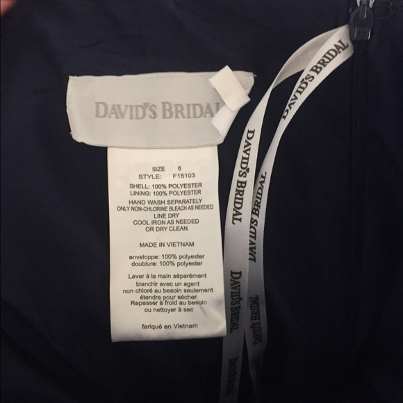 Davids bridal body con style dress - Picture 3 of 3