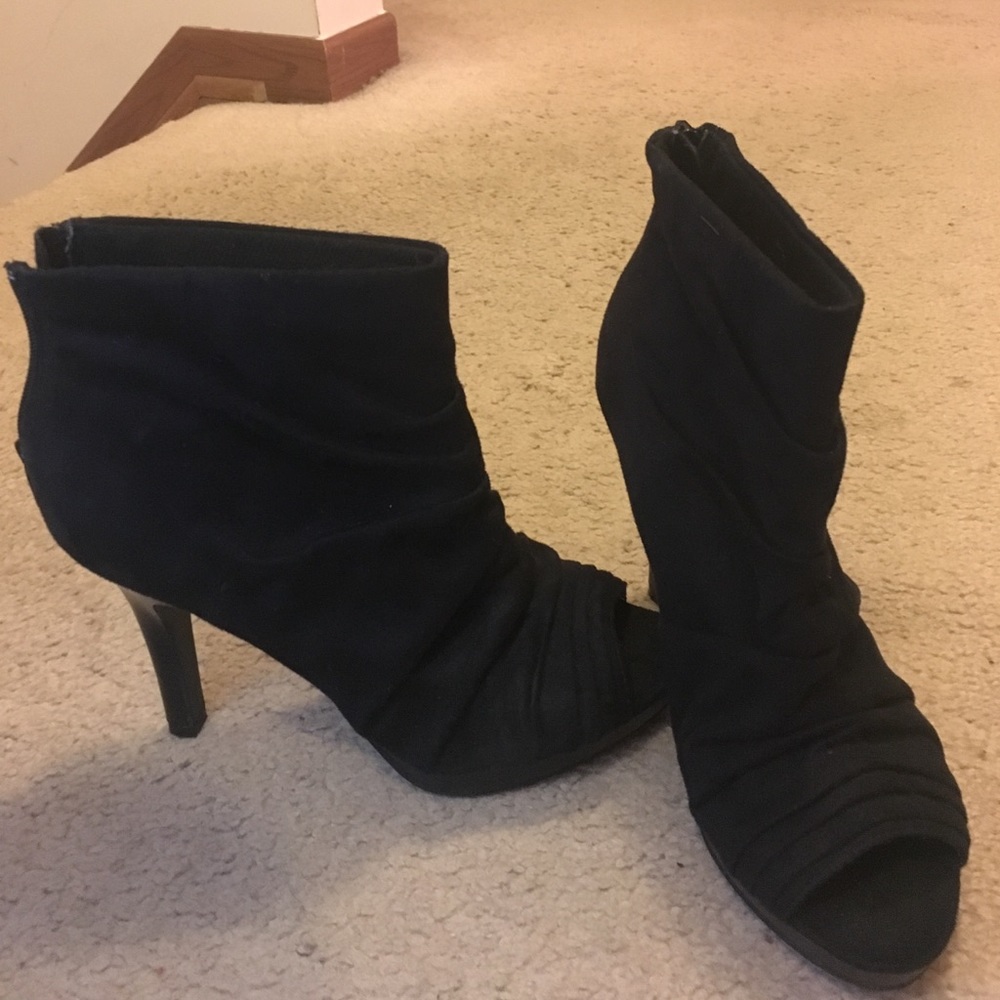 Black booties