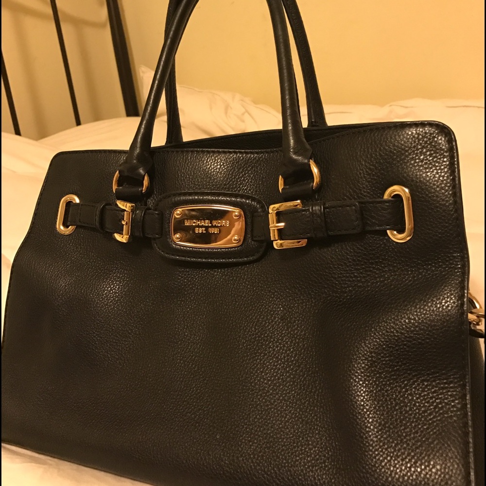 Leather Michael Kors purse