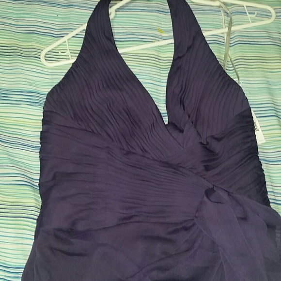 💕 Clearance 💕 David's Bridal Soft Crinkle Dress - Picture 3 of 3