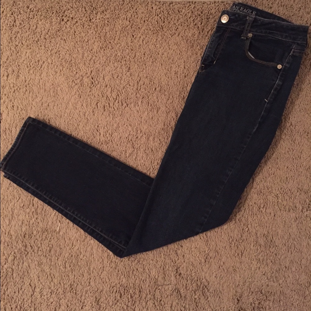 American eagle skinny jeans size 8 long