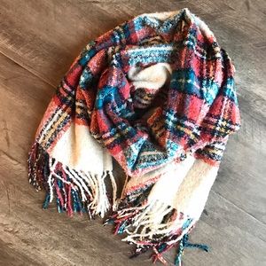 Plaid Blanket Scarf!