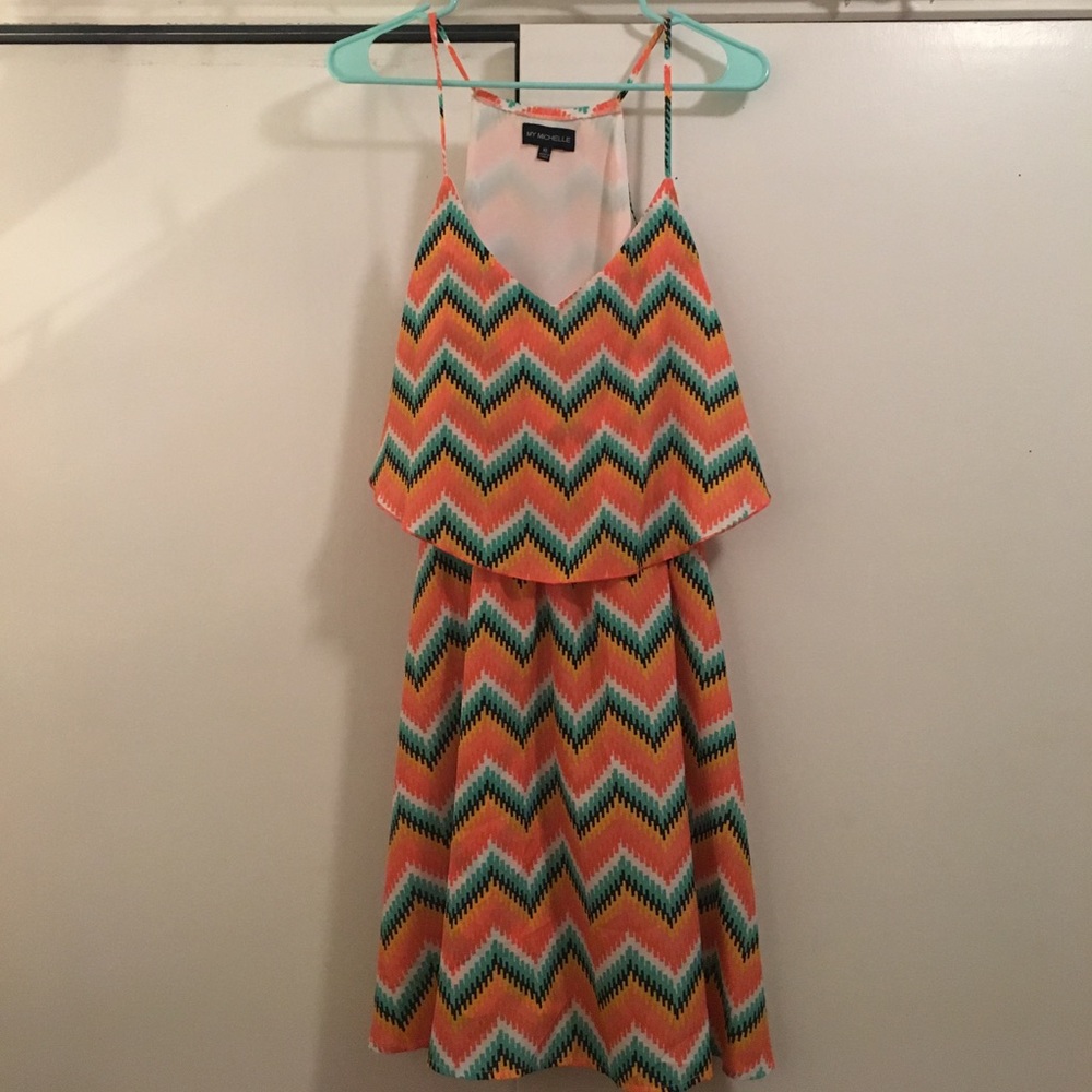 Chevron Racerback Dress