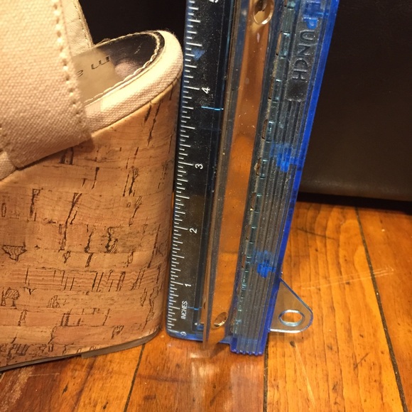 Nude Material Girl Wedge Heel - Picture 4 of 4