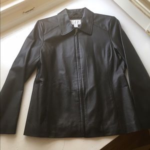 Worthington Leather Blazer