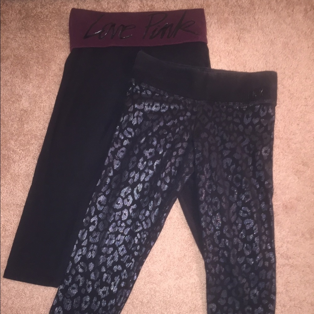 PINK YOGA PANT BUNDLE! XSmall SUPER CUTE ❤️