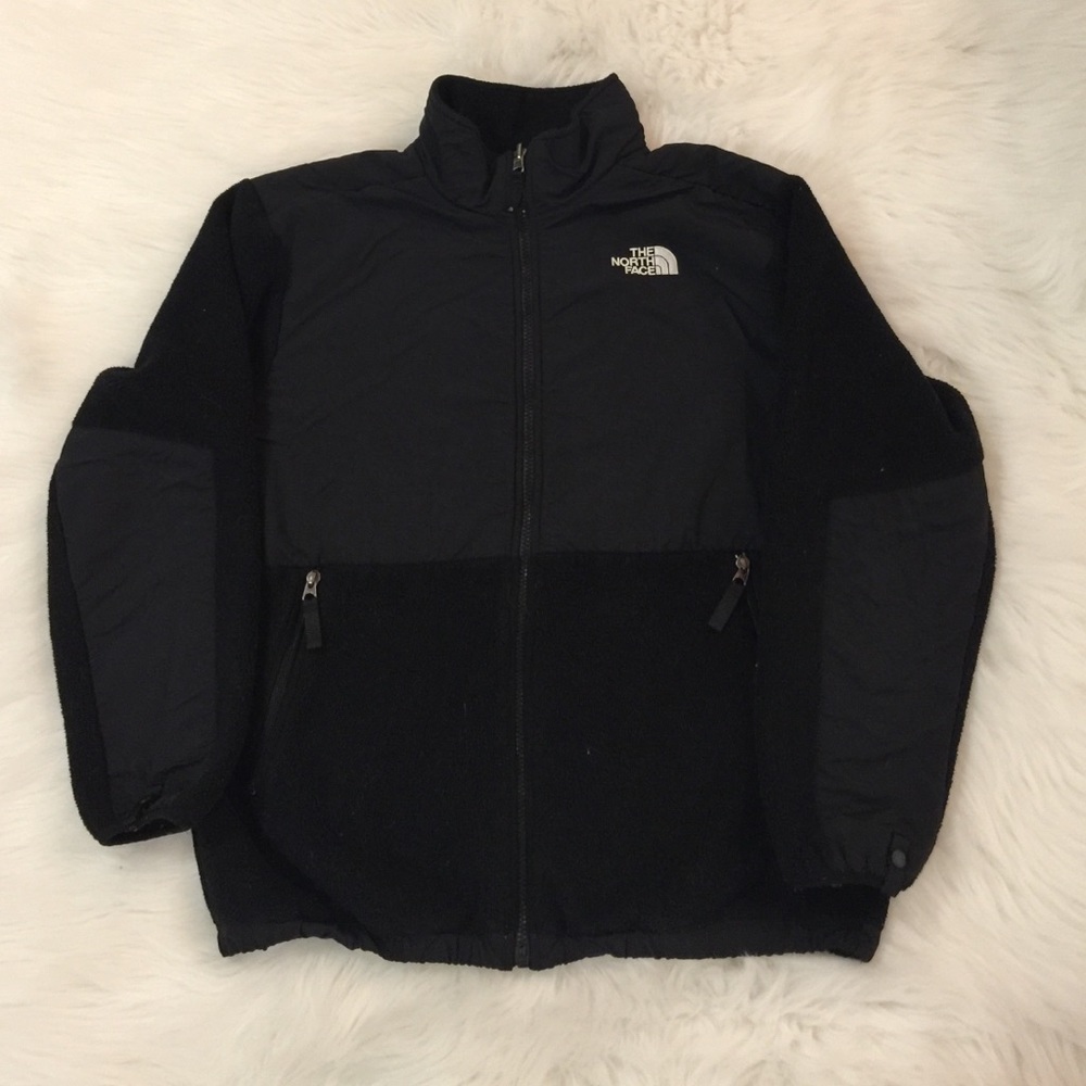 North Face Denali, black, boys XL