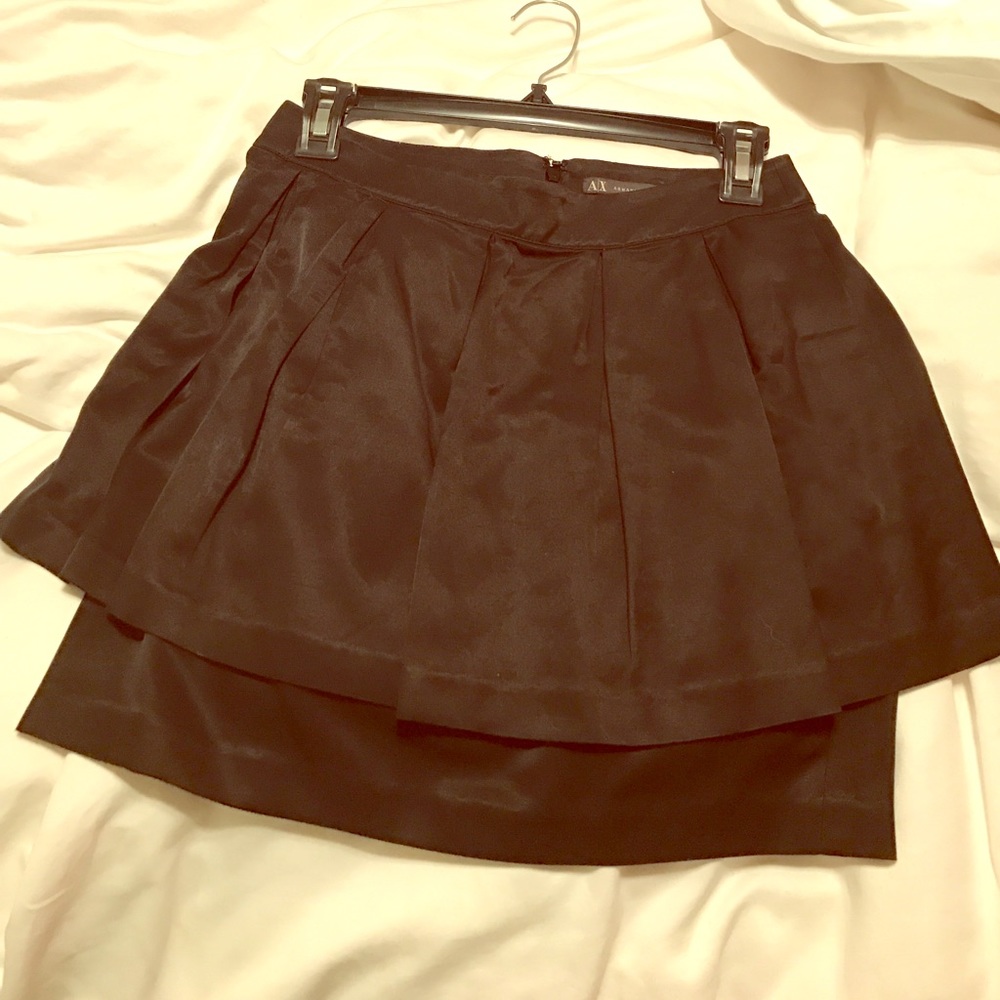 A|X Black mini skirt