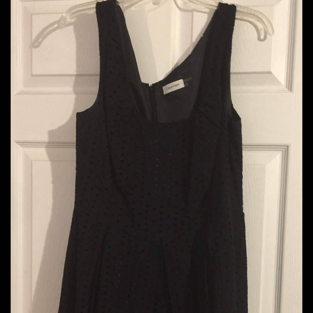 Calvin Klein Black sleeveless dress size 12