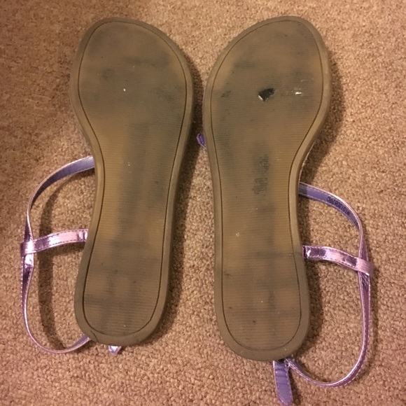 Authentic European Metallic Sandals! 7M - Picture 3 of 3