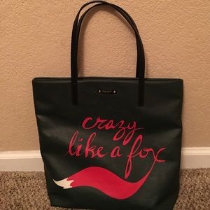 Kate Spade "Crazy Like a Fox" tote