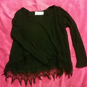 Crop sweater