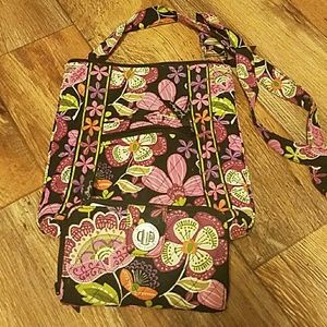 Vera Bradley Crossbody and wallet