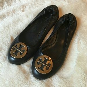 Tory Burch Rev Flat in black