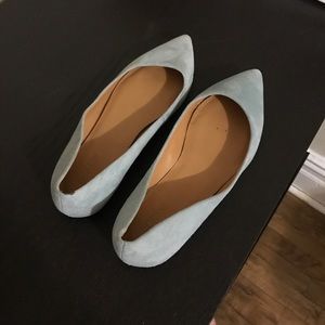 J Crew Suede Flats